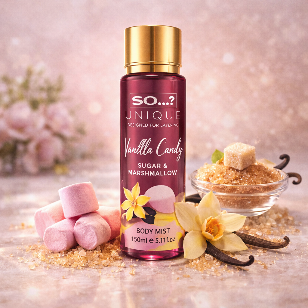 Brume parfumée So…? Unique Vanilla Candy 150 ml – Image 2