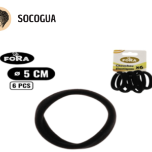 CHOUCHOU ELASTIQUES NOIR X6 FORA