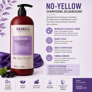 SHAMPOOING ANTI JAUNISSEMENT 1L OHANIC